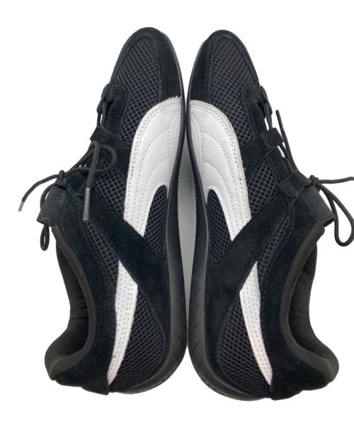 PUMA（プーマ）PUMA (プーマ) SPEEDCAT GO WNS PUMA BLACK-PUMA WHITE（プーマ スピードキャット ゴー ウィメンズ プーマブラック-プーマホワイト） ホワイト×ブラック サイズ:UK 6の古着・服飾アイテム