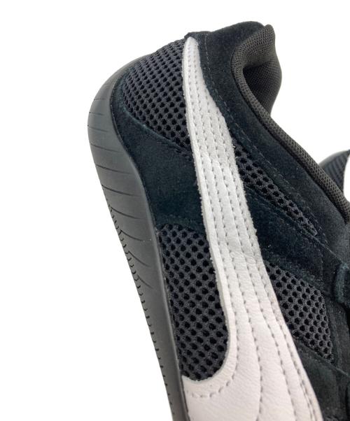 PUMA（プーマ）PUMA (プーマ) SPEEDCAT GO WNS PUMA BLACK-PUMA WHITE（プーマ スピードキャット ゴー ウィメンズ プーマブラック-プーマホワイト） ホワイト×ブラック サイズ:UK 6の古着・服飾アイテム