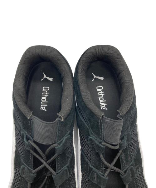 PUMA（プーマ）PUMA (プーマ) SPEEDCAT GO WNS PUMA BLACK-PUMA WHITE（プーマ スピードキャット ゴー ウィメンズ プーマブラック-プーマホワイト） ホワイト×ブラック サイズ:UK 6の古着・服飾アイテム