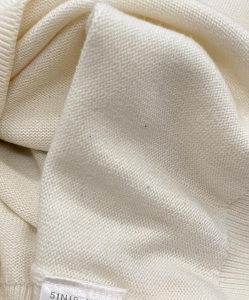 BLACK LABEL CRESTBRIDGE（ブラックレーベル クレストブリッジ）BLACK LABEL CRESTBRIDGE (ブラックレーベル クレストブリッジ) ロゴアイコンニット ホワイト サイズ:Lの古着・服飾アイテム