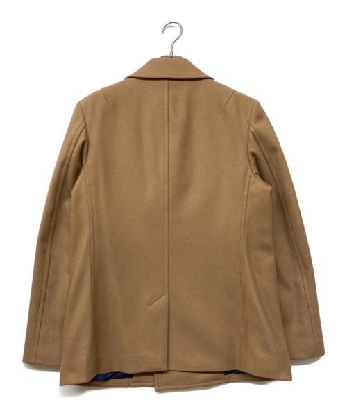 PS Paul Smith（ＰＳポールスミス）PS Paul Smith (ＰＳポールスミス) カシミヤブレンドダブルブレストウールコート ベージュ サイズ:Lの古着・服飾アイテム