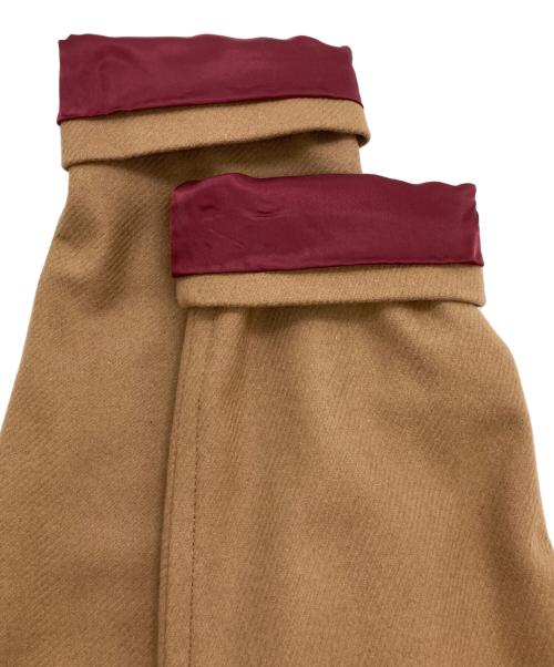 PS Paul Smith（ＰＳポールスミス）PS Paul Smith (ＰＳポールスミス) カシミヤブレンドダブルブレストウールコート ベージュ サイズ:Lの古着・服飾アイテム