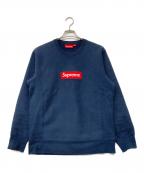 ）の古着「15AW BOX LOGO Crewneck Sweatshirt」｜ネイビー