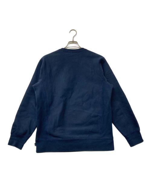 SUPREME（シュプリーム）Supreme (シュプリーム) 15AW BOX LOGO Crewneck Sweatshirt ネイビー サイズ:Mの古着・服飾アイテム