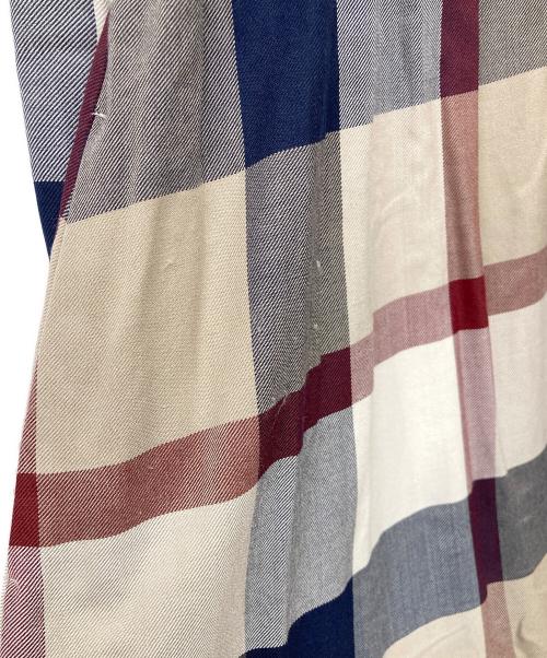 BLUE LABEL CRESTBRIDGE（ブルーレーベルクレストブリッジ）BLUE LABEL CRESTBRIDGE (ブルーレーベルクレストブリッジ) ベストレイヤードワンピース マルチカラー サイズ:SIZE 36の古着・服飾アイテム