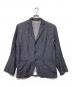 COMOLIコモリ）の古着「14AW WOOL LINEN JKT(ウールリネンジャケット)」｜ブルー