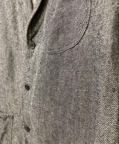 COMOLI（コモリ）COMOLI (コモリ) 14AW WOOL LINEN JKT(ウールリネンジャケット) ブルー サイズ:2の古着・服飾アイテム
