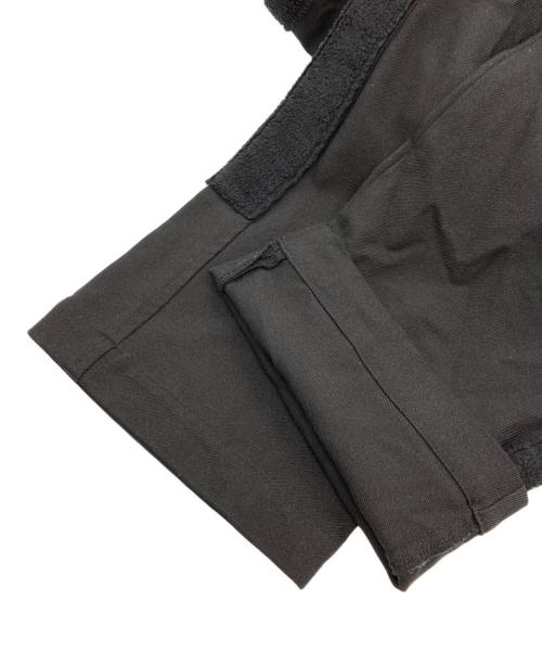 BLACK COMME des GARCONS（ブラックコムデギャルソン）BLACK COMME des GARCONS (ブラックコムデギャルソン) 13SS 縮絨ボアサイドライントラウザー ブラック サイズ:Mの古着・服飾アイテム