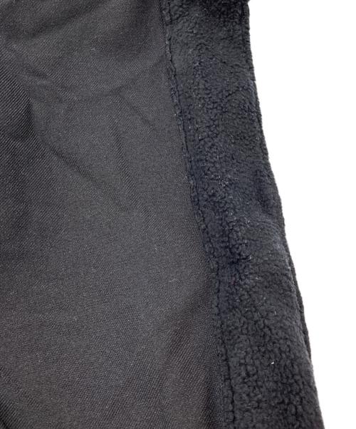 BLACK COMME des GARCONS（ブラックコムデギャルソン）BLACK COMME des GARCONS (ブラックコムデギャルソン) 13SS 縮絨ボアサイドライントラウザー ブラック サイズ:Mの古着・服飾アイテム