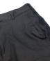 中古・古着 BLACK COMME des GARCONS (ブラックコムデギャルソン) 13SS 縮絨ボアサイドライントラウザー ブラック サイズ:M：10000円