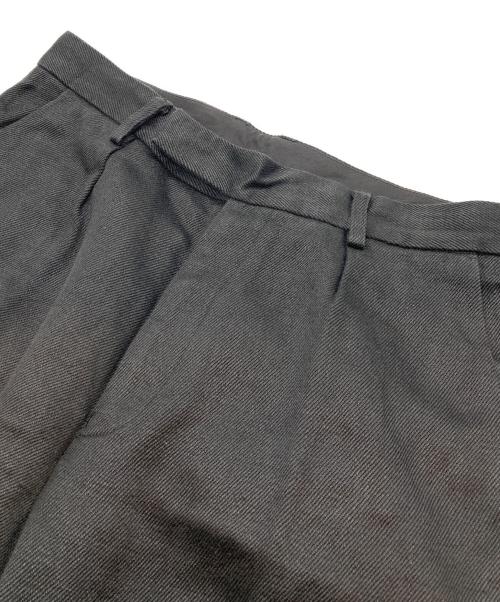 nestrobe confect（ネストローブ コンフェクト）nestrobe confect (ネストローブ コンフェクト) ヘビーリネントラウザーズ ブラック サイズ:Lの古着・服飾アイテム