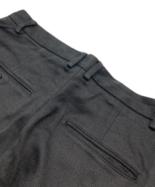 nestrobe confect（ネストローブ コンフェクト）nestrobe confect (ネストローブ コンフェクト) ヘビーリネントラウザーズ ブラック サイズ:Lの古着・服飾アイテム