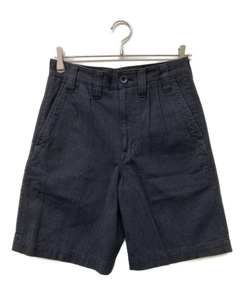 ORGUEIL（オルゲイユ）ORGUEIL (オルゲイユ) Stripe Army Shorts ブラック 未使用品の古着・服飾アイテム