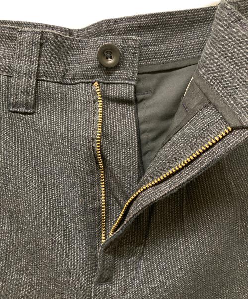 ORGUEIL（オルゲイユ）ORGUEIL (オルゲイユ) Stripe Army Shorts ブラック 未使用品の古着・服飾アイテム