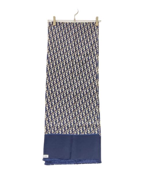 Christian Dior（クリスチャン ディオール）Christian Dior (クリスチャン ディオール) トロッターストール ベージュ×ネイビーの古着・服飾アイテム