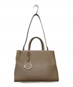 FENDIフェンディ）の古着「PETITE 2 JOUR MD VITELLO(プチ・トゥージュール・ミディアム・ヴィッテロ)」｜ブラウン