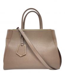 FENDI（フェンディ）の古着「PETITE 2 JOUR MD VITELLO(プチ・トゥージュール・ミディアム・ヴィッテロ)」｜ブラウン