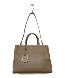 FENDI（フェンディ）の古着「PETITE 2 JOUR MD VITELLO(プチ・トゥージュール・ミディアム・ヴィッテロ)」｜ブラウン