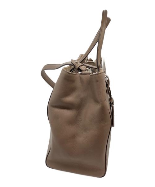 FENDI（フェンディ）FENDI (フェンディ) PETITE 2 JOUR MD VITELLO(プチ・トゥージュール・ミディアム・ヴィッテロ) ブラウンの古着・服飾アイテム