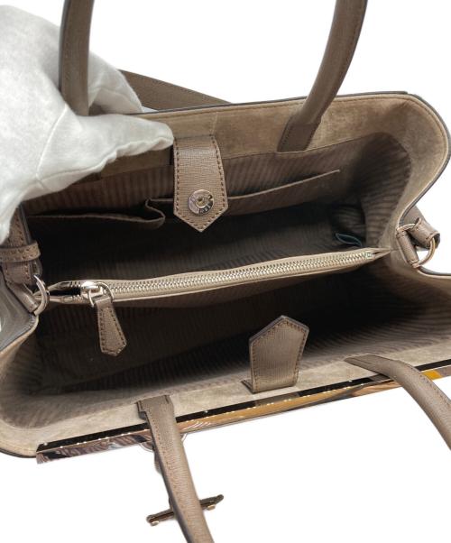 FENDI（フェンディ）FENDI (フェンディ) PETITE 2 JOUR MD VITELLO(プチ・トゥージュール・ミディアム・ヴィッテロ) ブラウンの古着・服飾アイテム