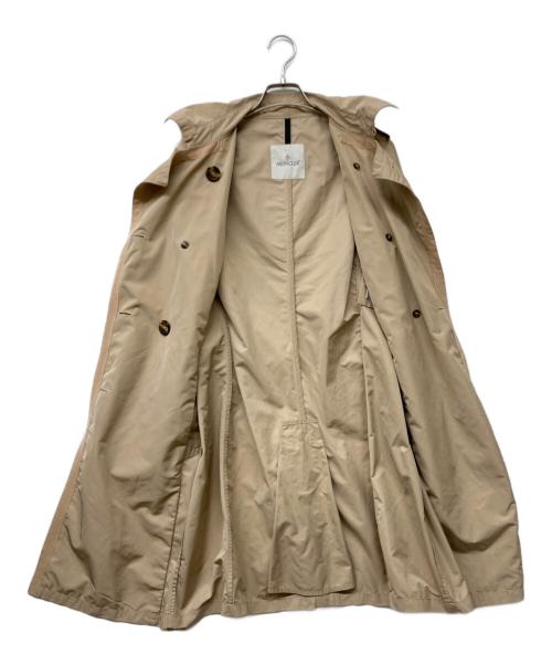 MONCLER（モンクレール）MONCLER (モンクレール) エポレットトレンチコート ベージュ サイズ:11号の古着・服飾アイテム