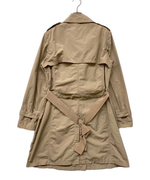 MONCLER（モンクレール）MONCLER (モンクレール) エポレットトレンチコート ベージュ サイズ:11号の古着・服飾アイテム