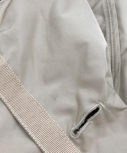 MONCLER（モンクレール）MONCLER (モンクレール) エポレットトレンチコート ベージュ サイズ:11号の古着・服飾アイテム