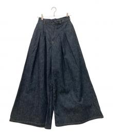 LIVINGTONE（リヴィントーン）の古着「DOLK3 Wide leg」｜インディゴ