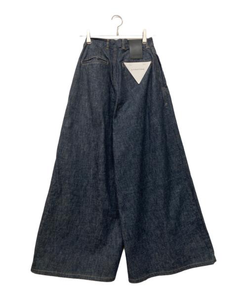 LIVINGTONE（リヴィントーン）LIVINGTONE (リヴィントーン) DOLK3 Wide leg インディゴ サイズ:38の古着・服飾アイテム
