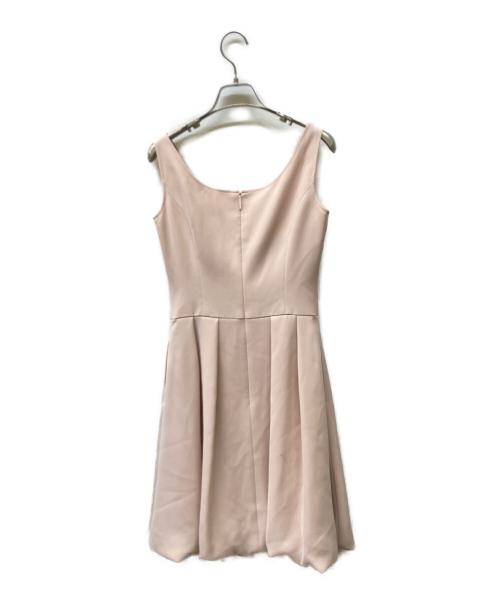 Rene（ルネ）Rene (ルネ) シフォンノースリーブワンピース ピンク サイズ:SIZE34の古着・服飾アイテム