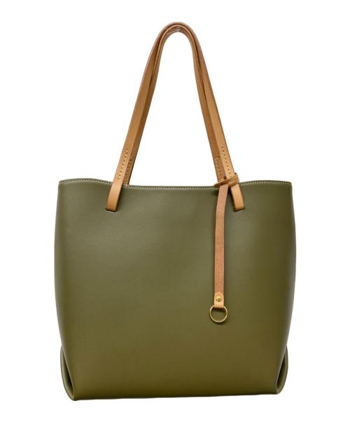 SOMES（ソメス）SOMES (ソメス) ハンドバッグ グリーンの古着・服飾アイテム