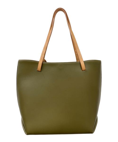 SOMES（ソメス）SOMES (ソメス) ハンドバッグ グリーンの古着・服飾アイテム