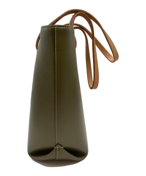 SOMES（ソメス）SOMES (ソメス) ハンドバッグ グリーンの古着・服飾アイテム