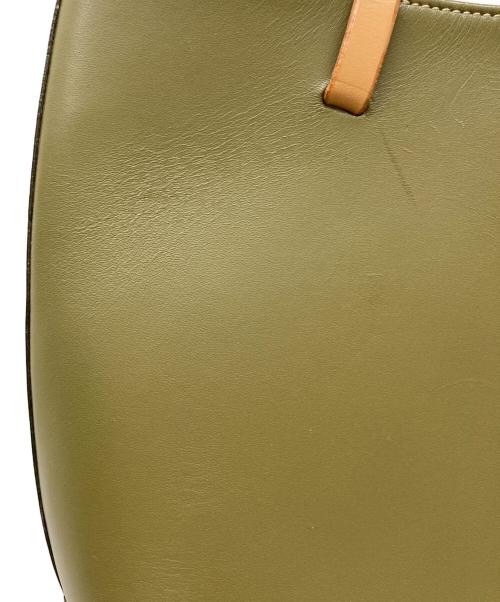 SOMES（ソメス）SOMES (ソメス) ハンドバッグ グリーンの古着・服飾アイテム