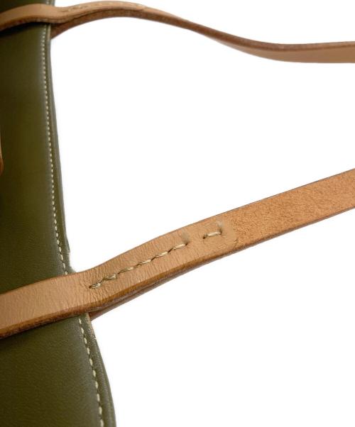 SOMES（ソメス）SOMES (ソメス) ハンドバッグ グリーンの古着・服飾アイテム