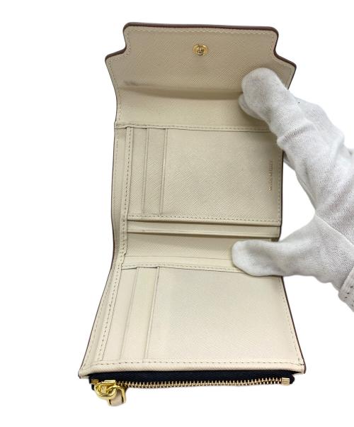 MARNI（マルニ）MARNI (マルニ) サフィアーノ カーフスキン ウォレット アイボリーの古着・服飾アイテム