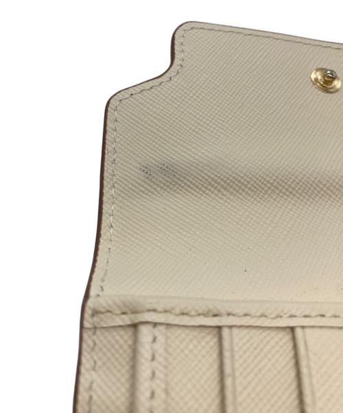 MARNI（マルニ）MARNI (マルニ) サフィアーノ カーフスキン ウォレット アイボリーの古着・服飾アイテム