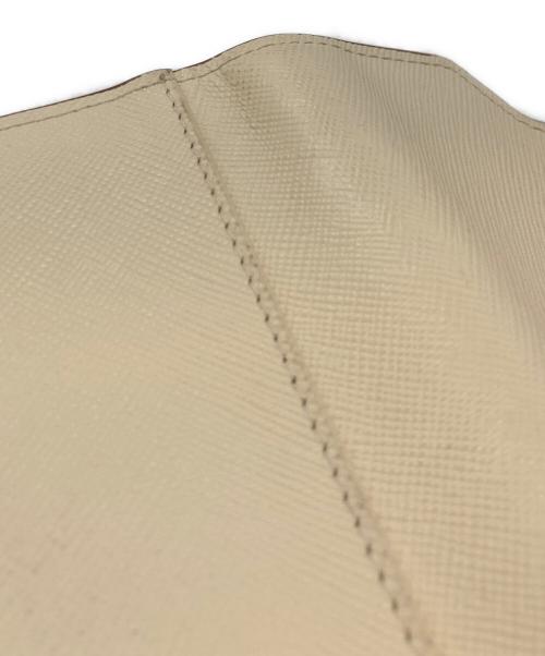 MARNI（マルニ）MARNI (マルニ) サフィアーノ カーフスキン ウォレット アイボリーの古着・服飾アイテム