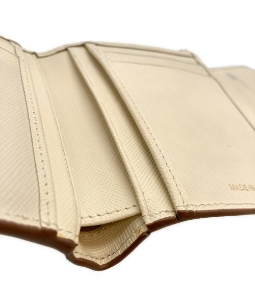 MARNI（マルニ）MARNI (マルニ) サフィアーノ カーフスキン ウォレット アイボリーの古着・服飾アイテム