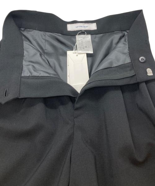 LE CIEL BLEU（ルシェルブルー）LE CIEL BLEU (ルシェルブルー) パネルテッドテーラードパンツ ネイビー サイズ:sizeSの古着・服飾アイテム
