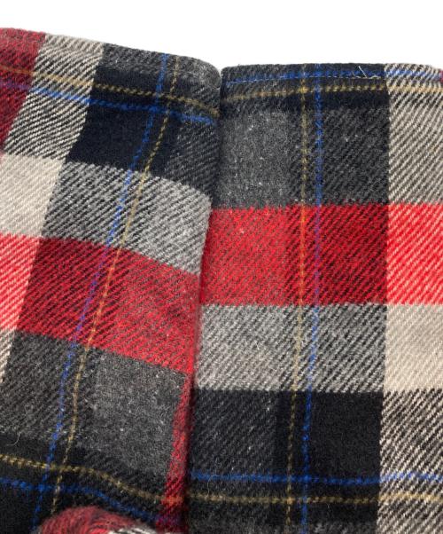 BIG BILL（ビッグ ビル）BIG BILL (ビッグ ビル) ウールブレンドチェックハンティングジャケット レッド×ブラック×グレー サイズ:不明の古着・服飾アイテム