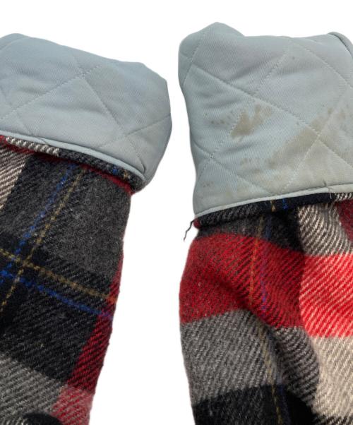 BIG BILL（ビッグ ビル）BIG BILL (ビッグ ビル) ウールブレンドチェックハンティングジャケット レッド×ブラック×グレー サイズ:不明の古着・服飾アイテム