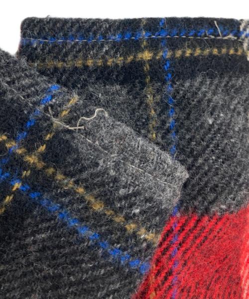 BIG BILL（ビッグ ビル）BIG BILL (ビッグ ビル) ウールブレンドチェックハンティングジャケット レッド×ブラック×グレー サイズ:不明の古着・服飾アイテム