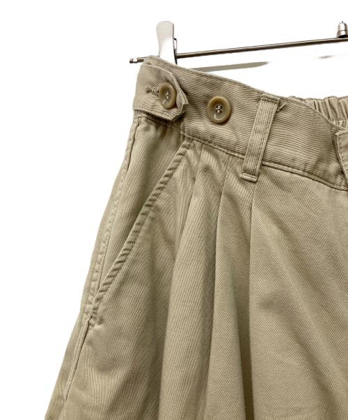 sasanqua by trees（サザンカバイツリー）sasanqua by trees (サザンカバイツリー) hino cross birdie pants/ヒノ・クロス・バーディー・パンツ ベージュ サイズ:1の古着・服飾アイテム