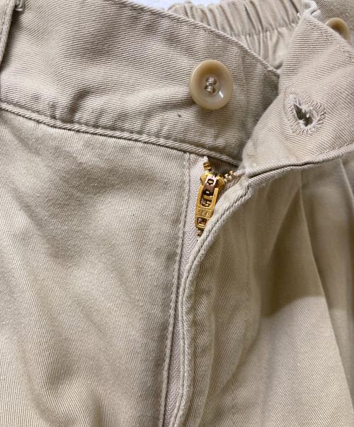 sasanqua by trees（サザンカバイツリー）sasanqua by trees (サザンカバイツリー) hino cross birdie pants/ヒノ・クロス・バーディー・パンツ ベージュ サイズ:1の古着・服飾アイテム