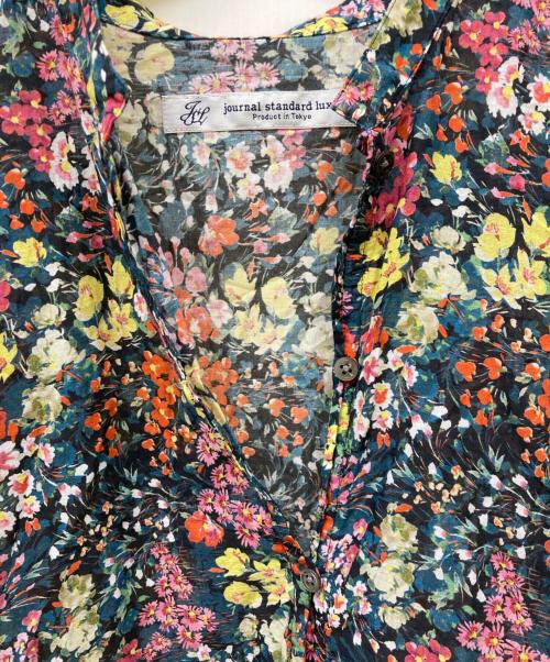 journal standard luxe（ジャーナルスタンダード ラックス）journal standard luxe (ジャーナルスタンダード ラックス) 22SS フラワー ampleプルワンピース マルチカラー サイズ:-の古着・服飾アイテム