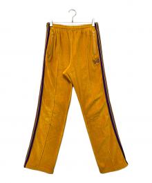 Needles（ニードルズ）の古着「20SS NARROW TRACK PANT C/PE VELOUR」｜パープル×オレンジ