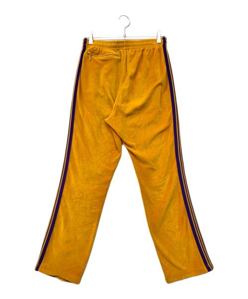 Needles（ニードルズ）Needles (ニードルズ) 20SS NARROW TRACK PANT C/PE VELOUR パープル×オレンジ サイズ:Mの古着・服飾アイテム