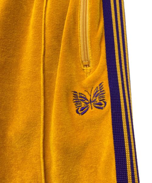 Needles（ニードルズ）Needles (ニードルズ) 20SS NARROW TRACK PANT C/PE VELOUR パープル×オレンジ サイズ:Mの古着・服飾アイテム