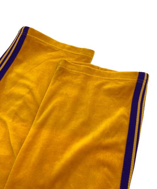 Needles（ニードルズ）Needles (ニードルズ) 20SS NARROW TRACK PANT C/PE VELOUR パープル×オレンジ サイズ:Mの古着・服飾アイテム